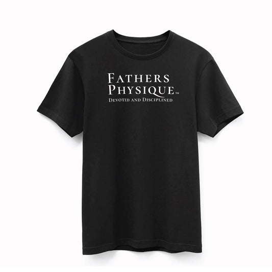 FATHERS PHYSIQUE Black T-shirt
